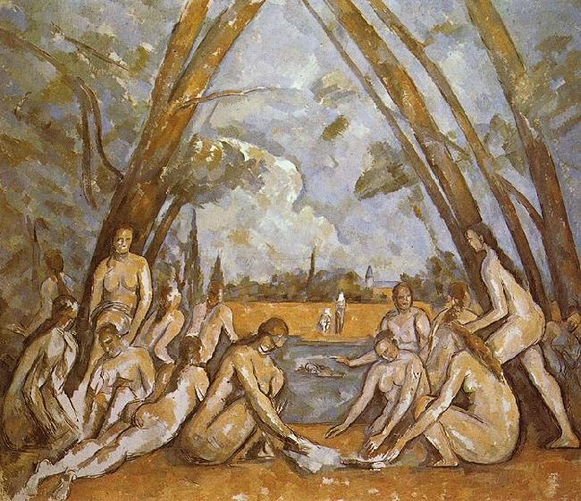 Paul Cezanne Badende Sweden oil painting art